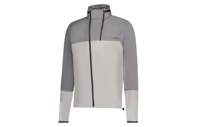 Shimano Pyöräilytakki Miesten Rifugio Jacket Matte Metallic Gray