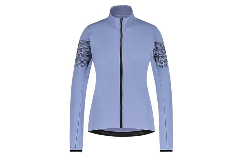 Shimano Cykeltrøje til kvinder Kaede Wind Jersey Insulated Purple