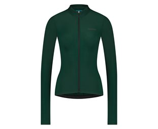 Shimano Naisten pyöräilypaita Element LS Jersey Green