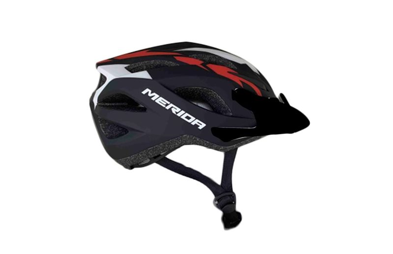 Merida Cykelhjälm Tucan Black/Red