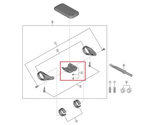 Shimano Tietokonekiinnike Steps E6100