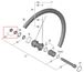 Shimano Vänster Lock Nut & Cone Wh-R9170