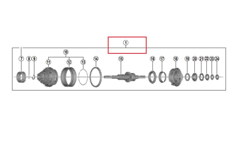 Shimano Navinnsats 187mm Sg-C6061-8Cd