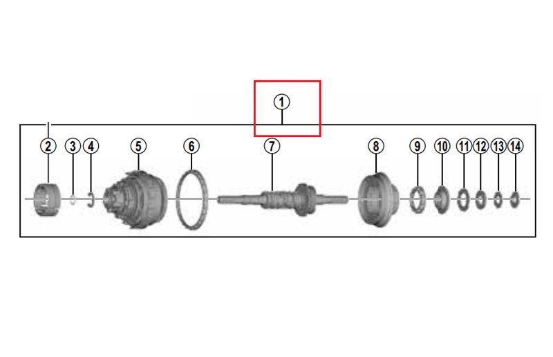 Shimano Navinnsats 187mm Sg-C7050-5C