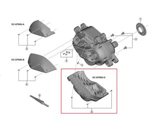 Shimano Cover Fixing Screws 3Pcs Du-Ep80