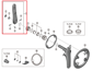 Kampi Shimano FC-R8100-P Vasen Left Crank Arm Unit 175mm