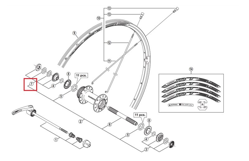 Kartio Shimano WH-MT35