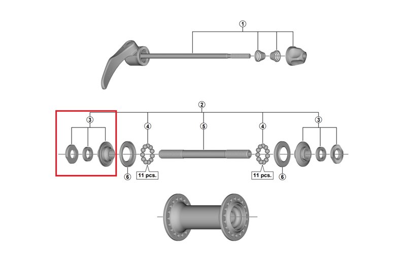 Kartio Shimano HB-M430