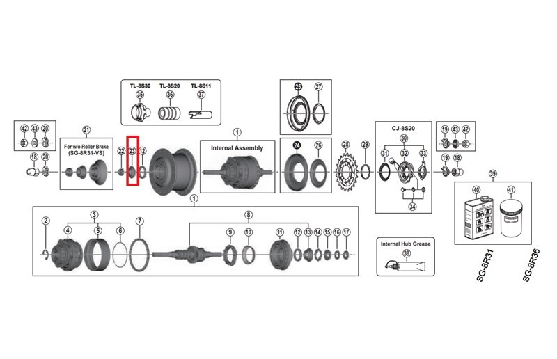 Kartio Shimano SG-7R/8R