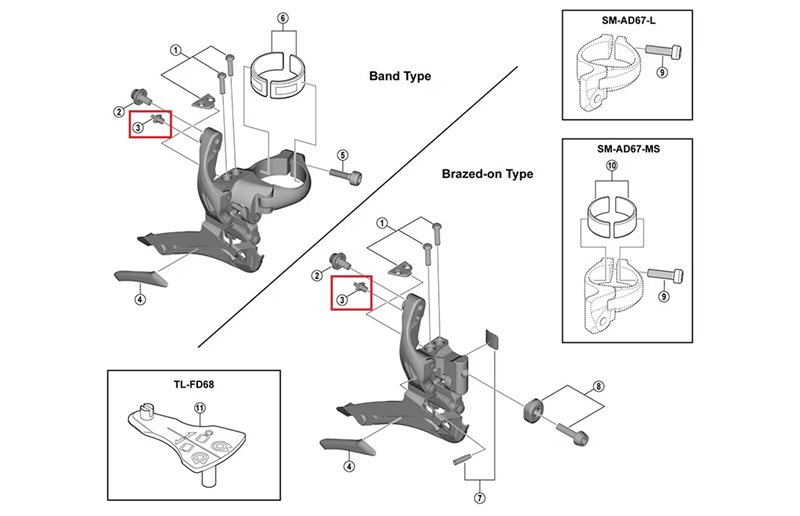 Shimano Kæde Fd-6800