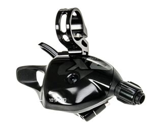 Gearskifter SRAM X0, højre, trigger, 10 gear, sort/grå