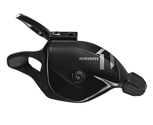 Gearskifter SRAM X1, højre, trigger, 11 gear, sort/grå