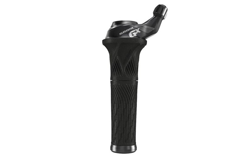 SRAM Vaihdevipu Twist Shifter GX Etuvaihtaja 2-vaihteinen Musta/Harmaa