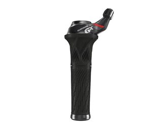 SRAM Vaihdevipu Twist Shifter GX Etuvaihtaja 2-vaihteinen Musta/Punainen