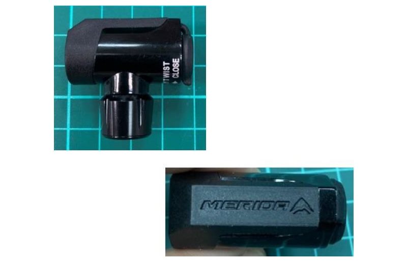 CO2-pumppu Merida Trail Mount CO2 Pelkkä Suutin