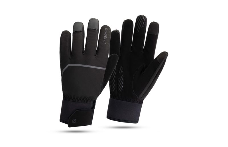 Rogelli Pyöräilyhanskat Cronos Musta