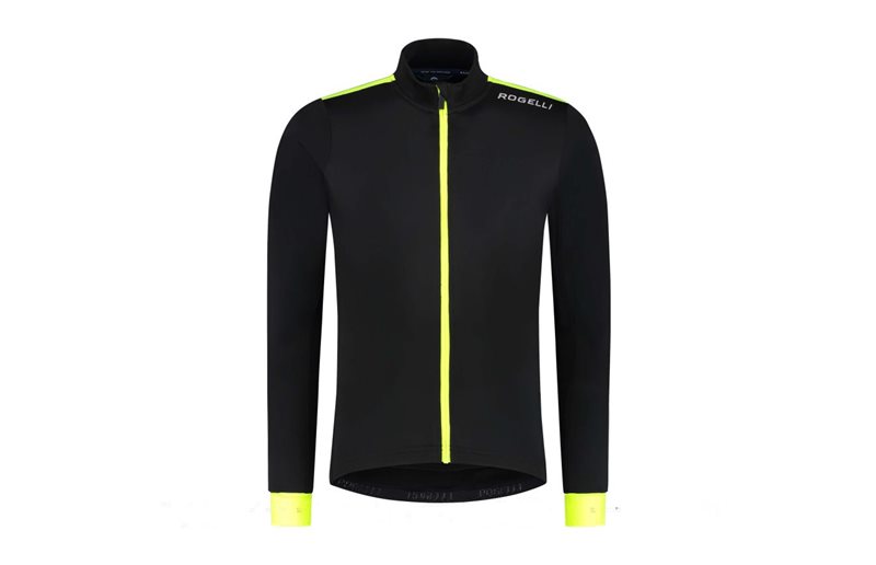 Rogelli Cykeltröja Core Black/Fluor