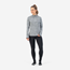 Rogelli Naisten vapaa-ajan takki Core Women Grey Melange