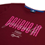 Rogelli Fritidsgenser Graphic T-skjorte Kvinner Bordeaux
