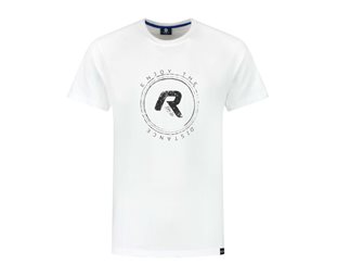 Rogelli Fritids-T-skjorte Graphic White