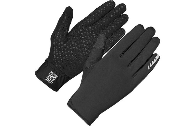 Pyöräilyhanskat GripGrab Raptor Raceday Windproof Spring-Autumn Gloves Black
