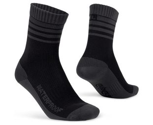 GripGrab Merino-Lined Vattentäta Vinterstrumpor Black
