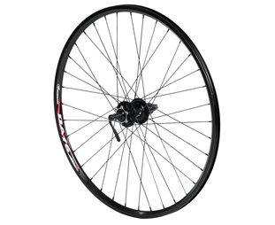 Baghjul Naits 29" Control Combi 475 6-Bolt, QR 8-10 gear, fælgbremse/skivebremse