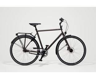 Hybridipyörä Skeppshult Elit 7-vaihteinen Mahogny Matt