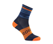 Rogelli Cykelstrumpor Stripe Socks Blue/Orange
