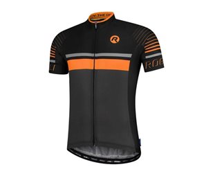 Rogelli Cykeltröja Hero Grey/Black/Orange