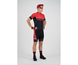 Rogelli Cykeltröja Hero Black/Red/Bordeaux