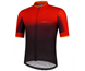 Rogelli Cykeltröja Horizon Jersey SS Black/Red/Orange