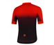Rogelli Cykeltröja Horizon Jersey SS Black/Red/Orange