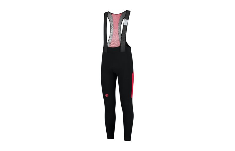 Rogelli Pyöräilyhousut Bib Tights Tyro Miesten Musta/Punainen