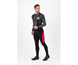 Rogelli Pyöräilyhousut Bib Tights Tyro Miesten Musta/Punainen