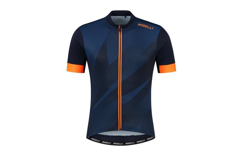 Rogelli Pyöräilypaita SS Dusk Miesten Blue/Orange