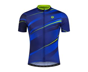 Rogelli Cykeltröja SS Buzz Herr Blue/Fluor