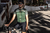 Rogelli Pyöräilypaita SS Melange Naisten Green/Coral