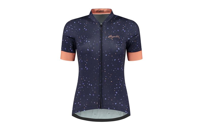 Rogelli Pyöräilypaita SS Terrazzo Naisten Purple/Coral