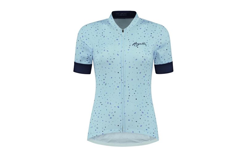 Rogelli Pyöräilypaita SS Terrazzo Naisten Vaaleansininen/Navy