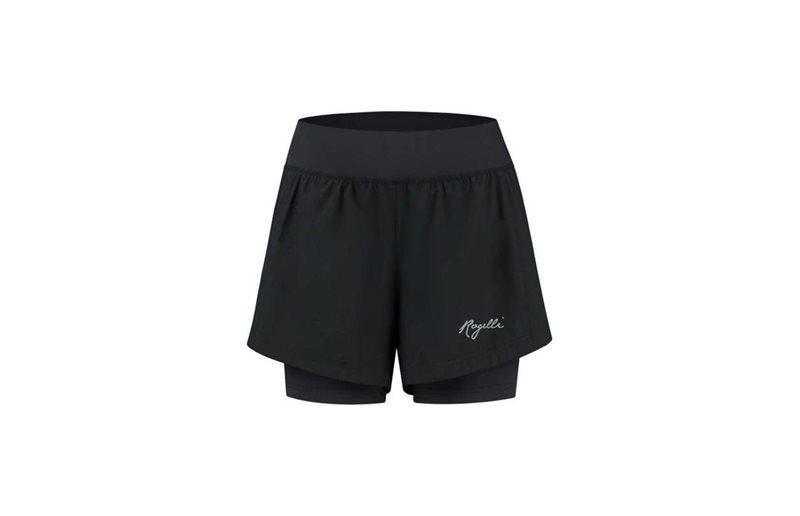 Rogelli Pyöräilyhousut Essential Naisten Musta