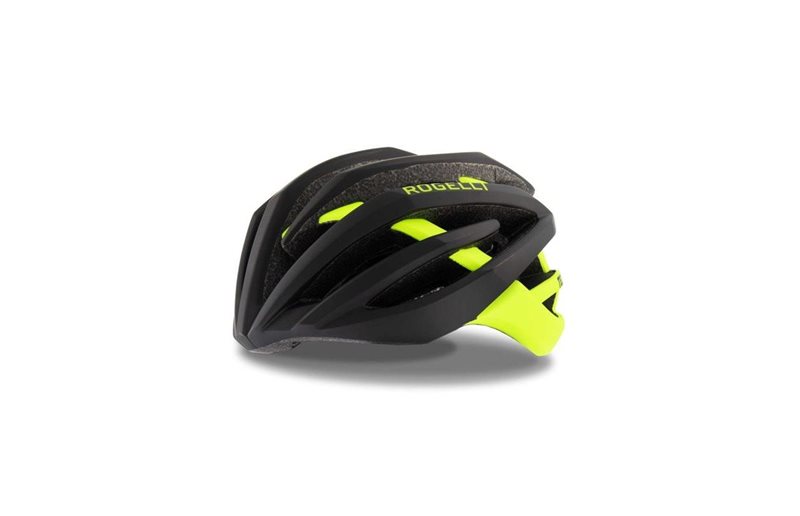 Rogelli Sykkelhjelm Tecta Black/Fluor