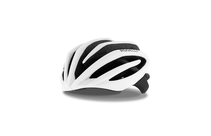 Pyöräilykypärä Rogelli Tecta White/Black