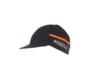 Rogelli Pyöräilylippis Hero Cap Black/Orange
