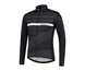 Rogelli Cykeltröja Stripe Black/Grey/White