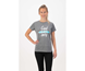 Rogelli Fritidströja Graphic T-shirt Women Grey Melange