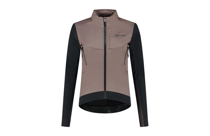 Rogelli Cykeljacka Cadence Women Taupe/Black