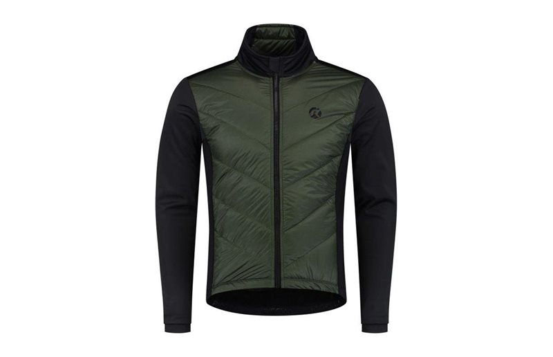 Rogelli Cykeljakke Wadded II Army Green/Black