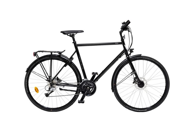 Hybridipyörä Skeppshult Pro 18-vaihteinen Peilimusta