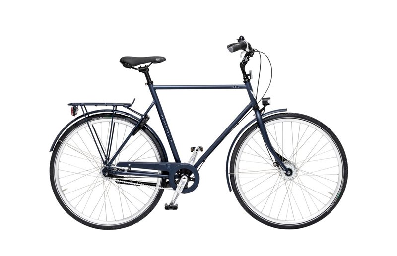 Miesten polkupyörä Skeppshult Stil Premium 7-vaihteinen Denim Matt